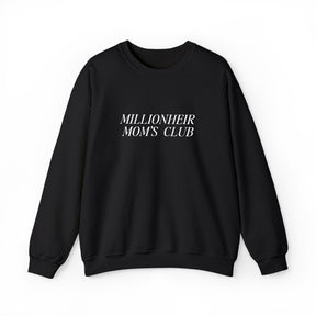 Millionheir Mom Sweatshirt | Heavy Blend | Casual Black Crewneck
