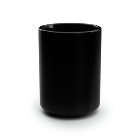 Bold "IN BUT NOT OF" Black Mug, 15oz