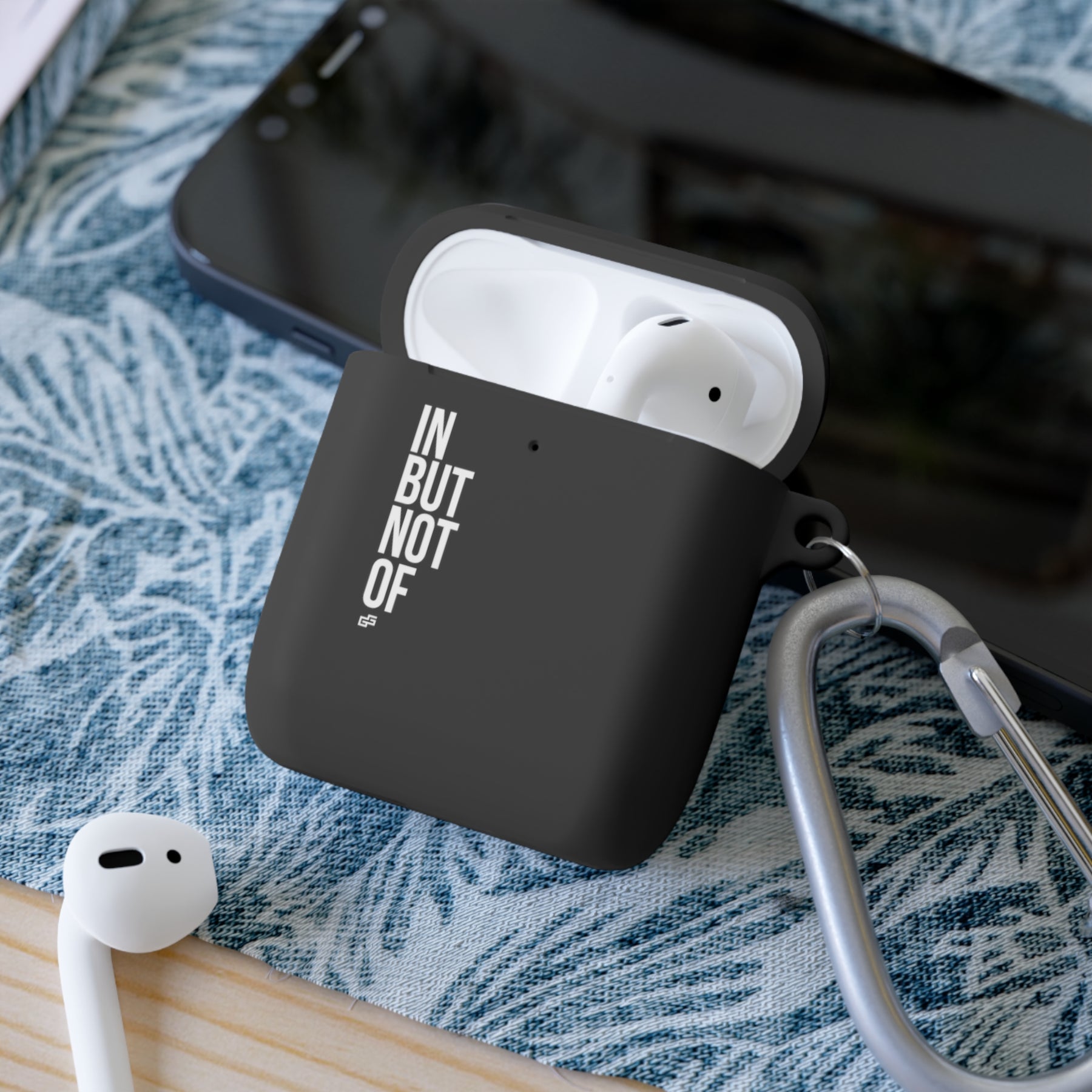 Bold "IN BUT NOT OF" AirPods and AirPods Pro Case Cover