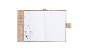 Beige Croco Planner and Purse Set - Chic Faith Bundle - Christian Daily Planner