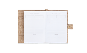 Beige Croco Planner and Purse Set - Chic Faith Bundle - Christian Daily Planner