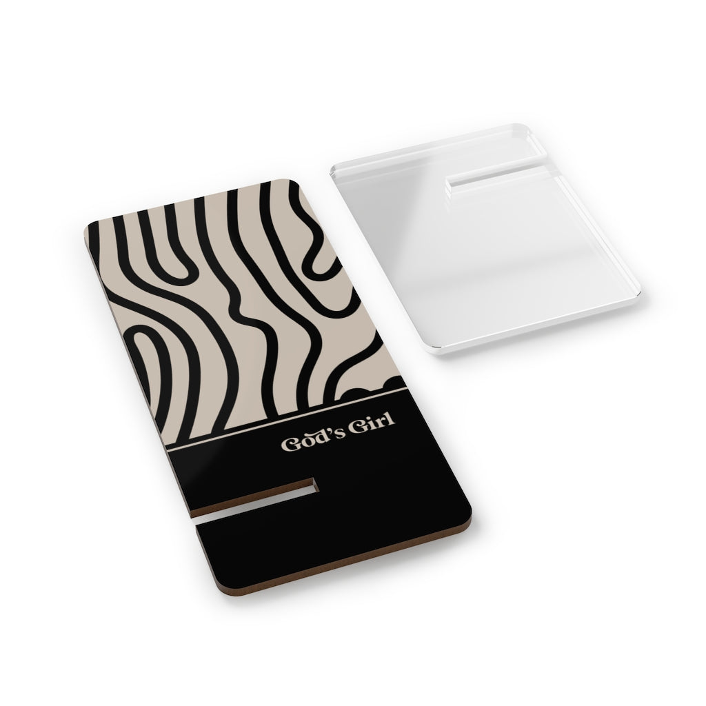 God's Girl Swirl - Affirmation Card & Phone Stand