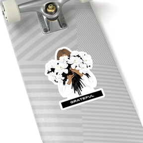 Inspirational Planner Stickers | Grateful Magnolias | Kiss-Cut