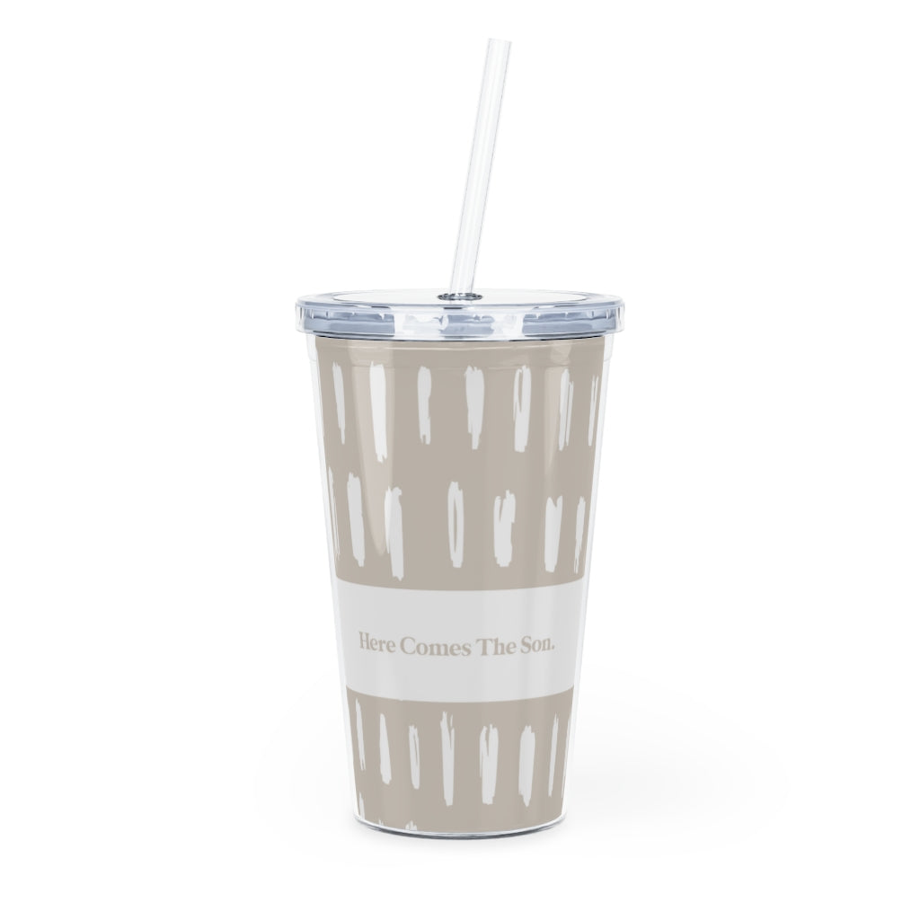 SonKissed Plastic Tumbler with Straw