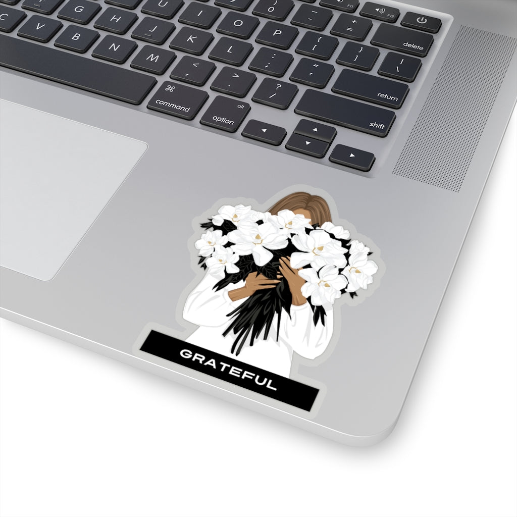 Inspirational Planner Stickers | Grateful Magnolias | Kiss-Cut