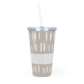 SonKissed Plastic Tumbler with Straw