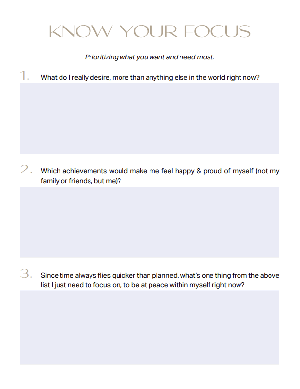 Flourish Vision Planner | Digital & Interactive PDF | New Year Reset
