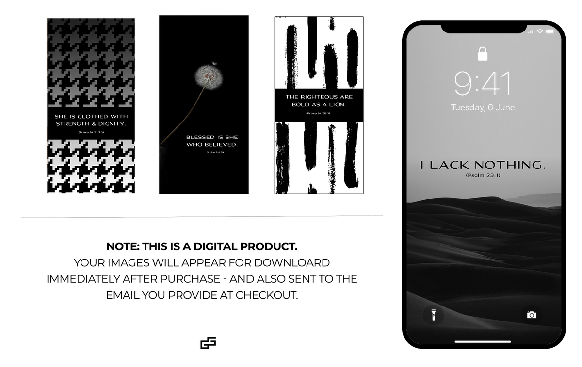 Elegant Boss Christian Wallpaper with Bible Verse for Phone - Virtuous Woman