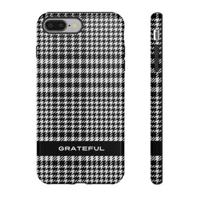 Houndstooth Phone Protector - Tough Cases | Grateful Smartphone Cover | Apple and Android