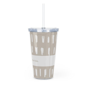 SonKissed Plastic Tumbler with Straw