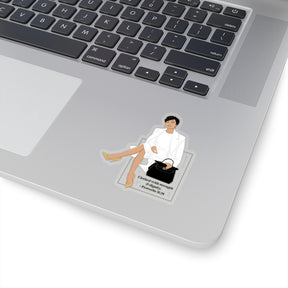 Inspirational Faith Stickers | Clothed With Strength & Dignity