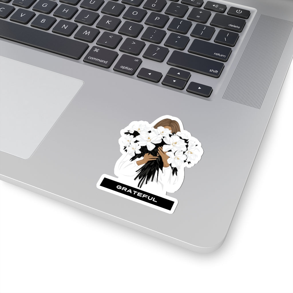 Inspirational Planner Stickers | Grateful Magnolias | Kiss-Cut