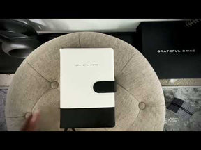 Now Refillable! White Croco Daily Gratitude Planner | Devotional Gift Bundle!
